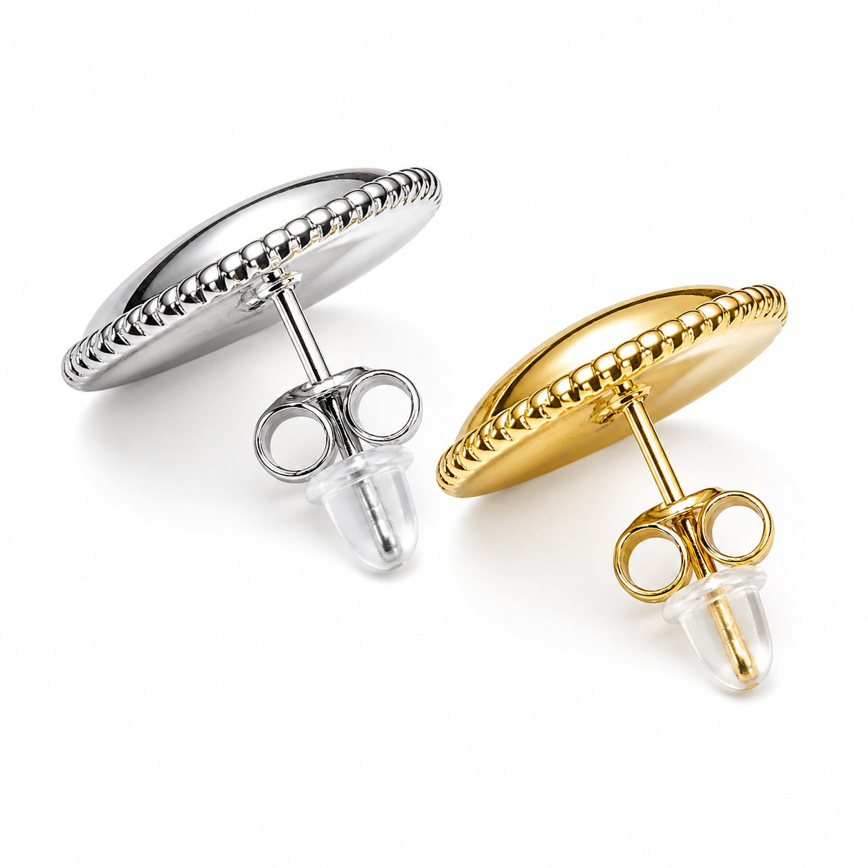 Boucles d’oreilles cœur minimaliste