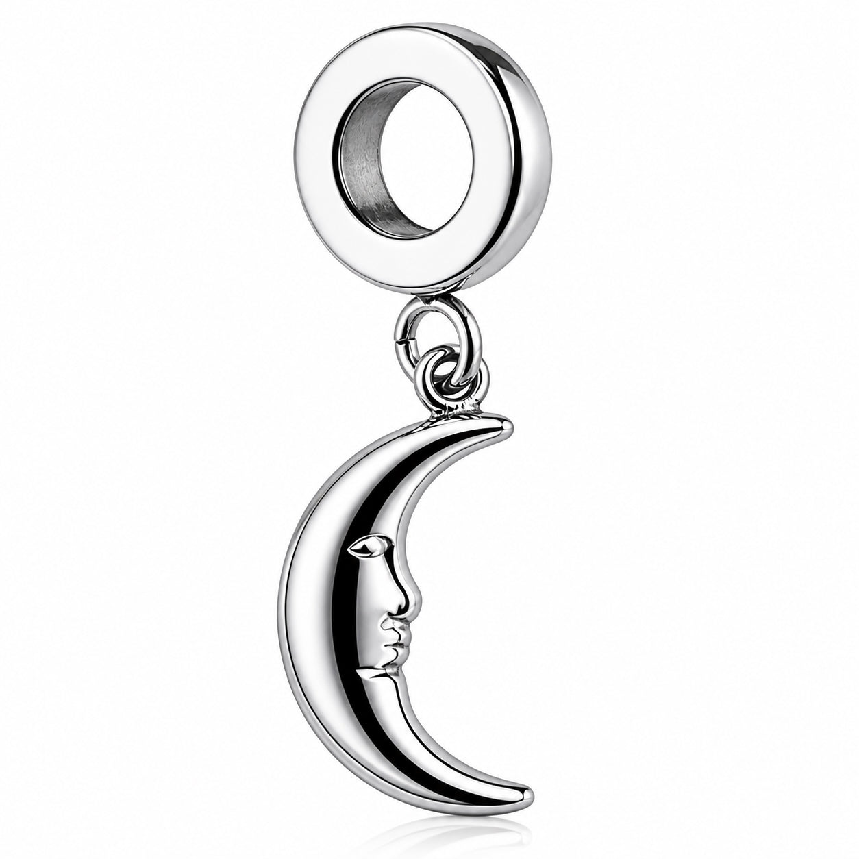 Charm lune minimaliste pour bracelet