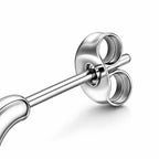 Boucles d’oreilles cœur minimaliste
