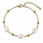 Bracelet Perlé Élégance – Pierres Naturelles