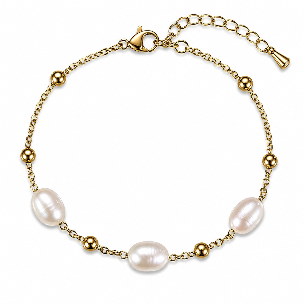 Bracelet Perlé Élégance – Pierres Naturelles