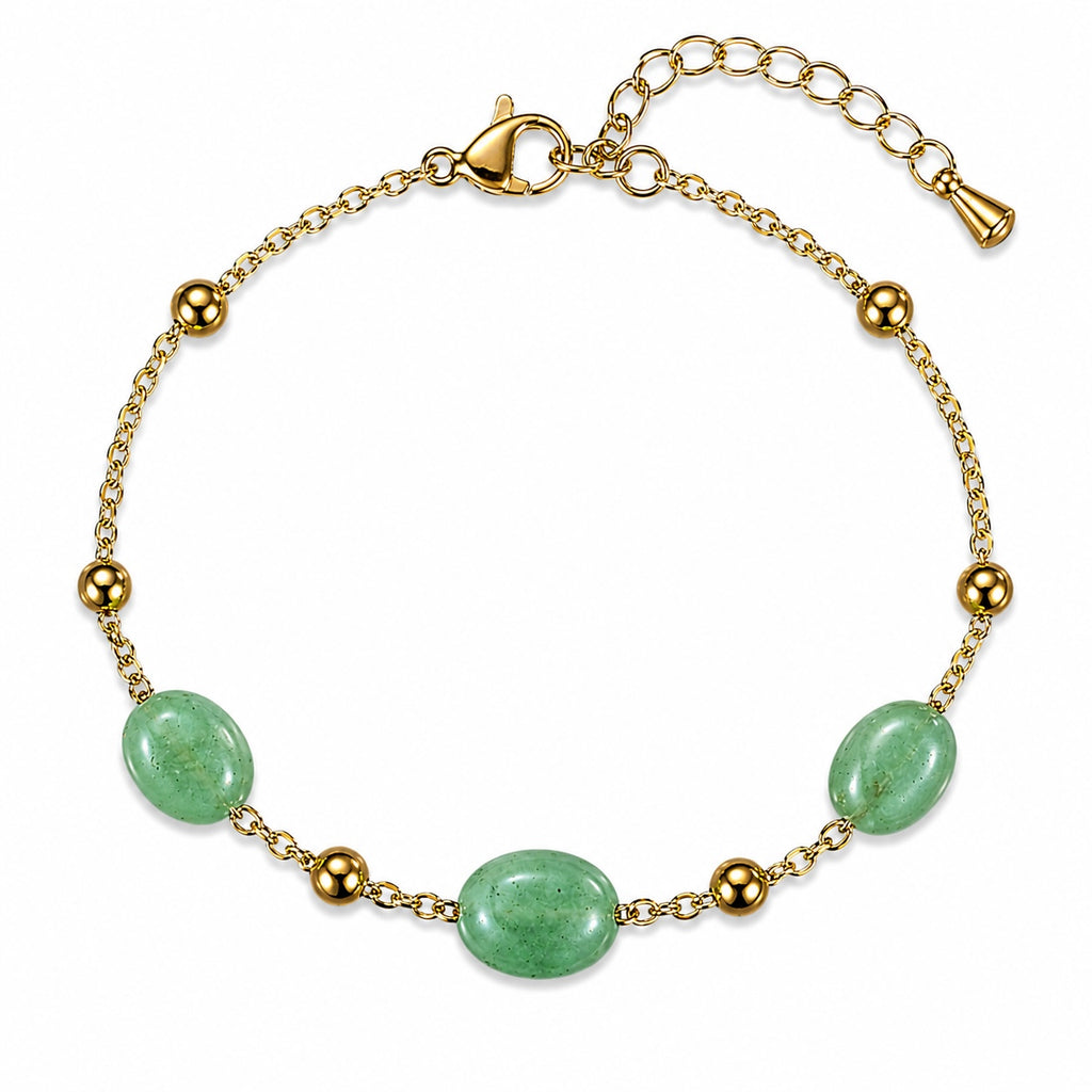 Bracelet Perlé Élégance – Pierres Naturelles