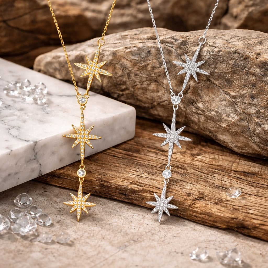 Collier Étoile Cascade
