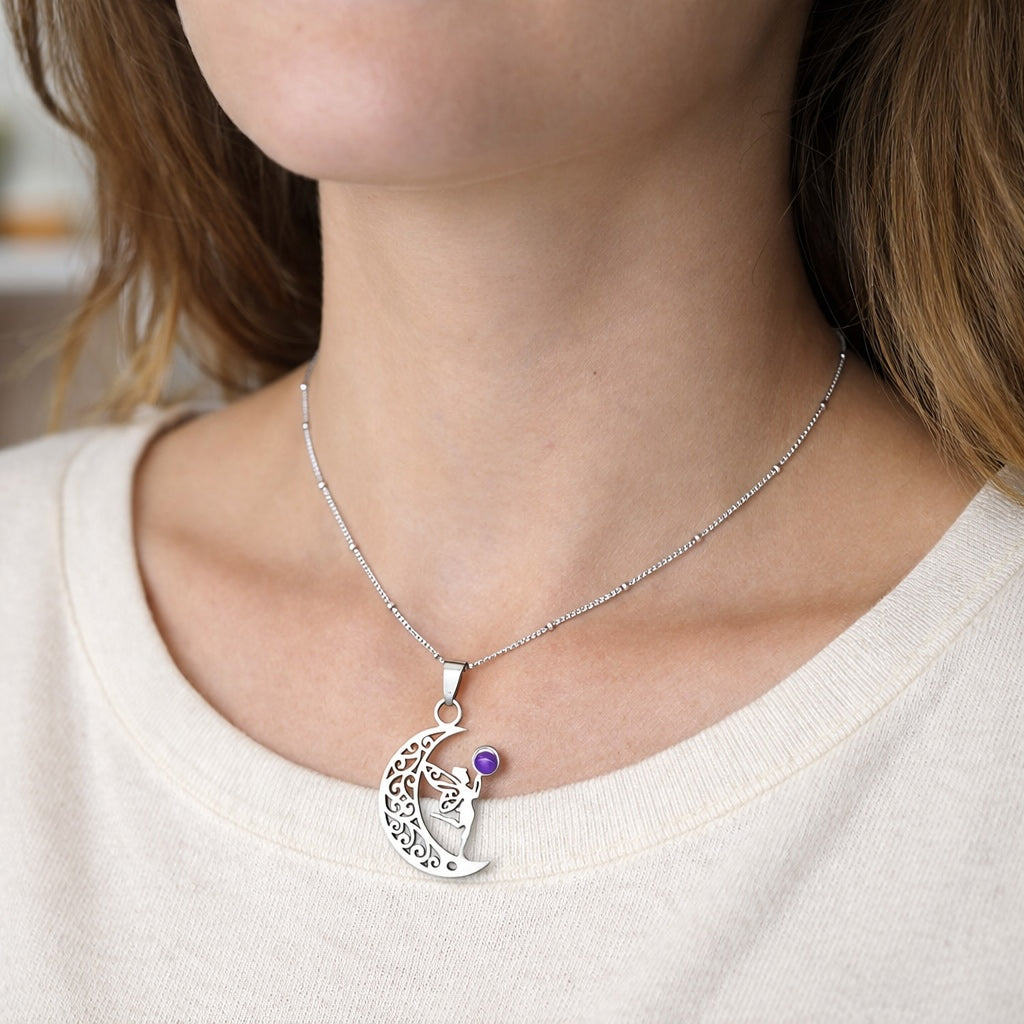 Collier Lune Mystique