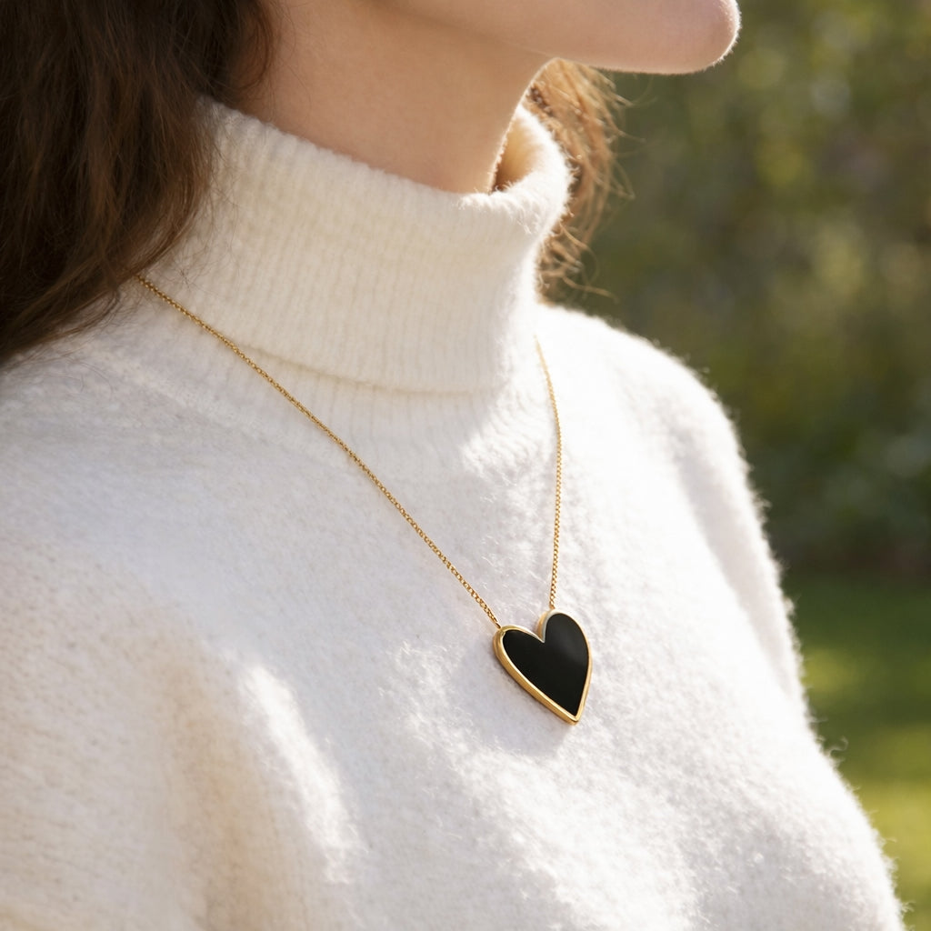 Collier Cœur Éclat