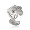 Bague coeur soleil
