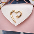 Mini Sac Signature Cœur – Élégance Moderne
