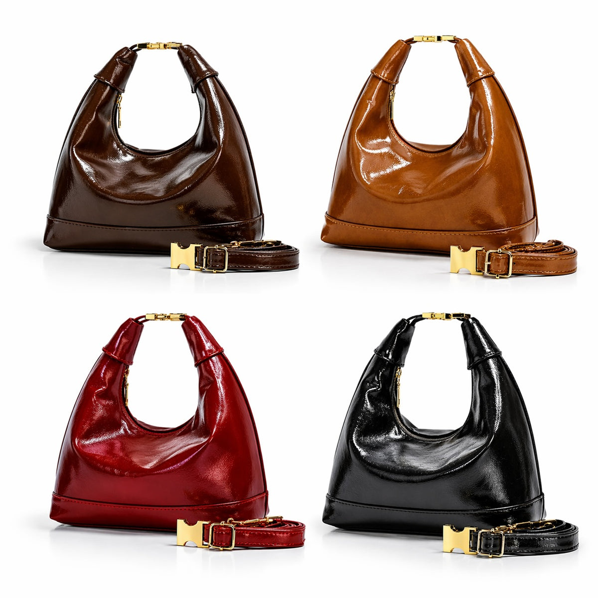 Sac Boulette Élégance — Cuir Vegan
