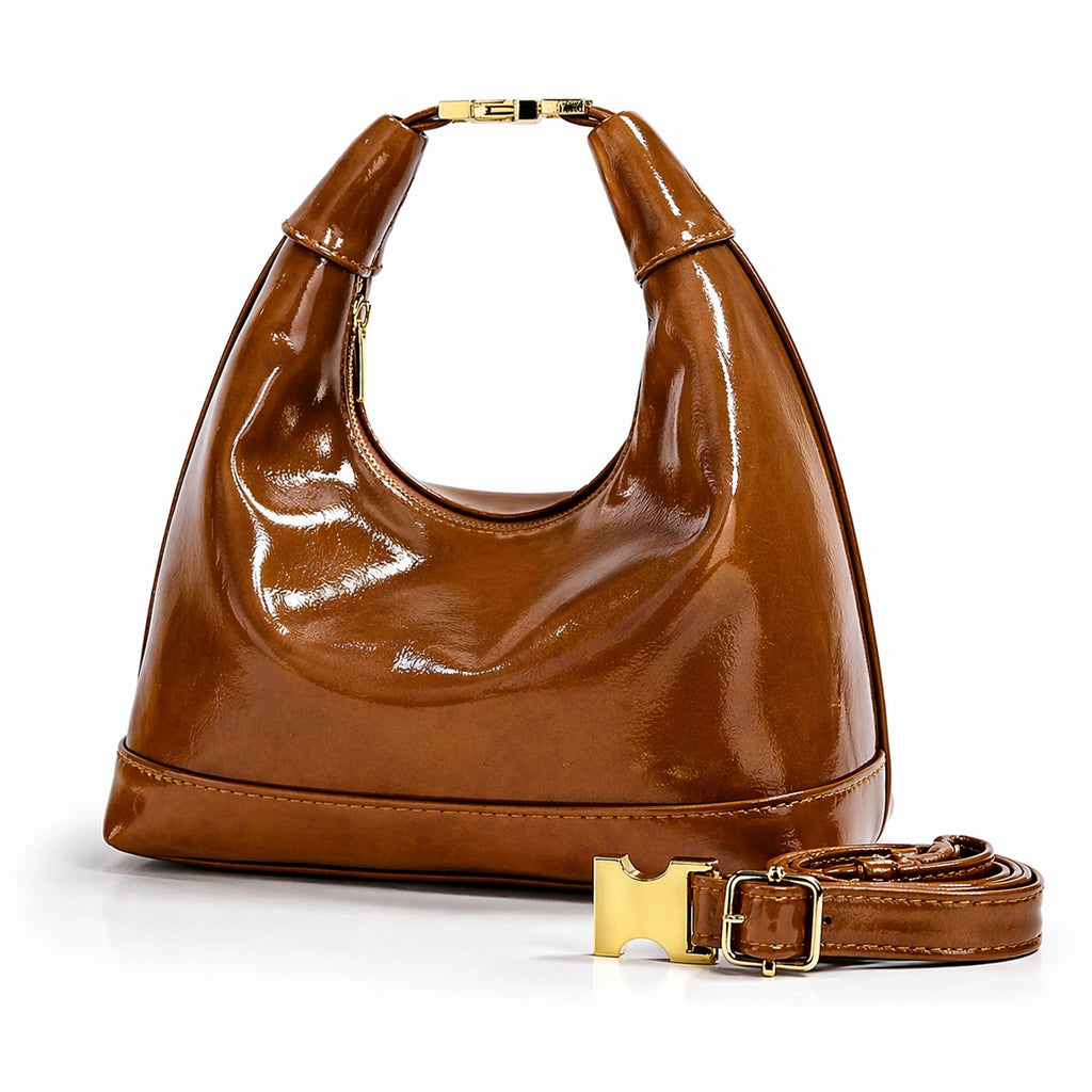 Sac Boulette Élégance — Cuir Vegan